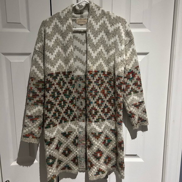 Womens Dreamer Chevron Cardigan - Picture 4 of 4